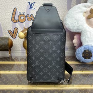 Replica Louis Vuitton Avenue Slingbag Black - high-end fake designer purse