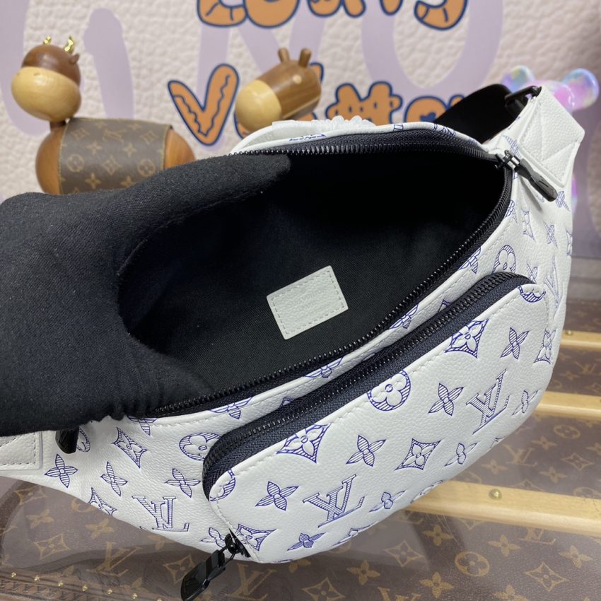 Replica Louis Vuitton Bumbag Rush White - high-end fake designer purse