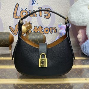 Replica Louis Vuitton Low Key Shoulder Black - high-quality designer bag clone