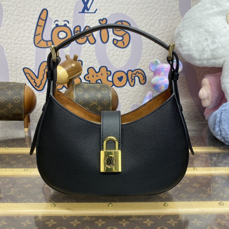 Replica Louis Vuitton Low Key Shoulder Black - high-quality designer bag clone