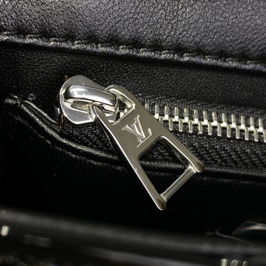 Replica Louis Vuitton Go-14 Black Patent - top-tier luxury replica shoulder bag