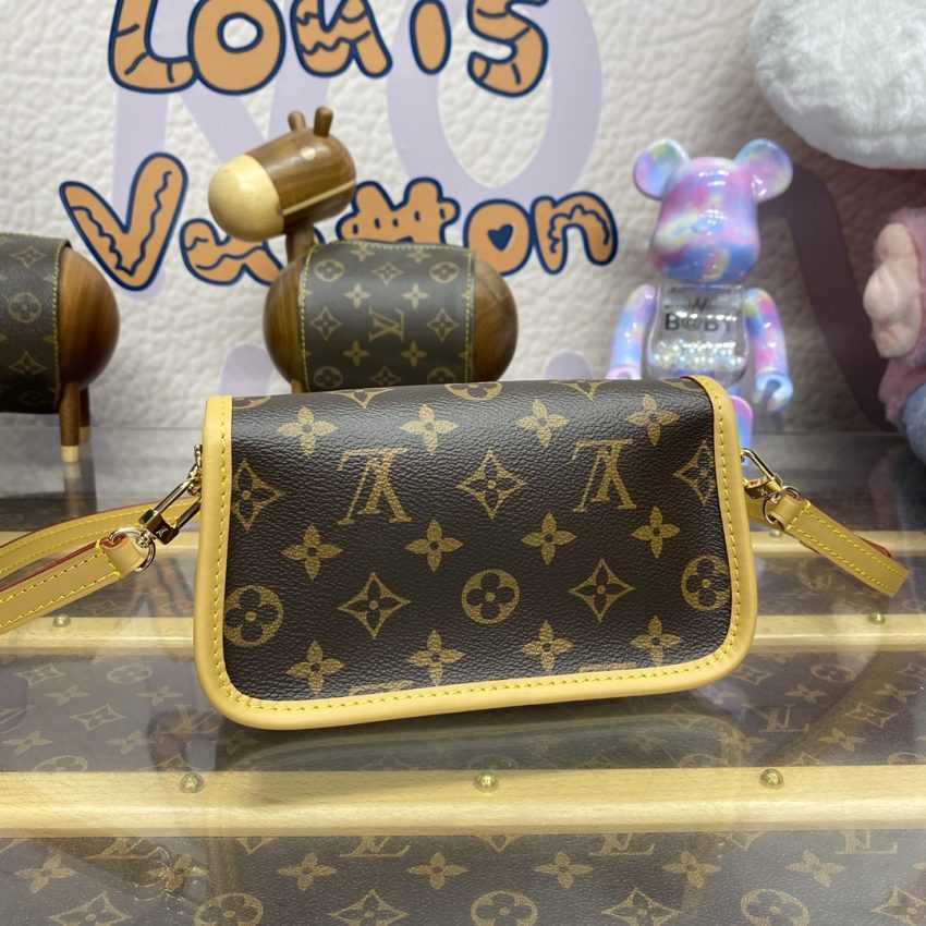 Replica Louis Vuitton Nano Diane Brown - realistic designer-inspired fake bag