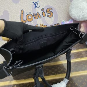 Replica Louis Vuitton Sac Plat Black - high-accuracy replica luxury purse
