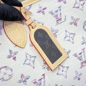 Replica Louis Vuitton Neverfull MM White - realistic designer-inspired fake bag