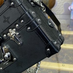 Replica Louis Vuitton Petite Malle Black - ultra-realistic fake designer tote