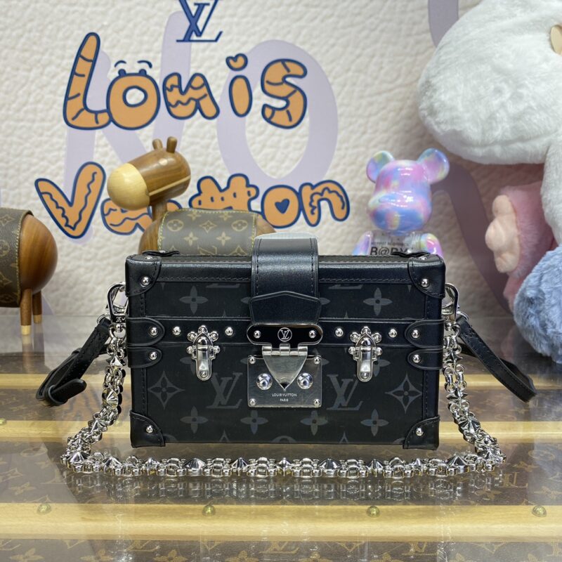 Replica Louis Vuitton Petite Malle Black - best-selling designer handbag dupe