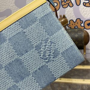 Replica Louis Vuitton Pochette Voyage Denim - 1:1 designer replica handbag