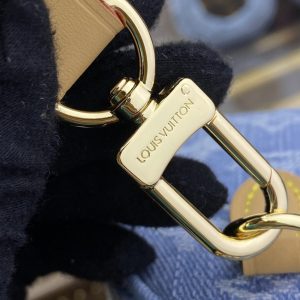 Replica Louis Vuitton Speedy Nano Denim - authentic-look luxury purse replica