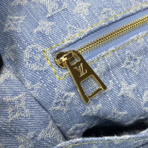 Replica LV OnTheGo Denim Large - near-authentic luxury replica handbag