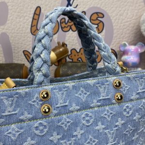 Replica LV OnTheGo Denim Large - premium 1:1 fake handbag model