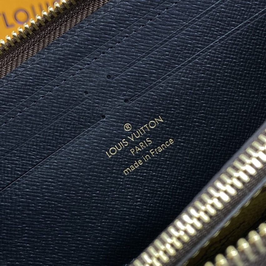 Replica Louis Vuitton Clemence Wallet Light Brown - near-authentic luxury replica handbag