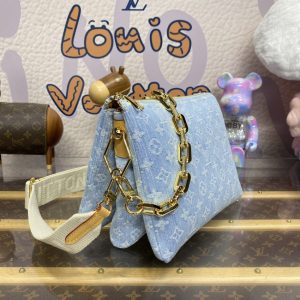 Replica Louis Vuitton Coussin Denim - ultra-realistic fake designer tote