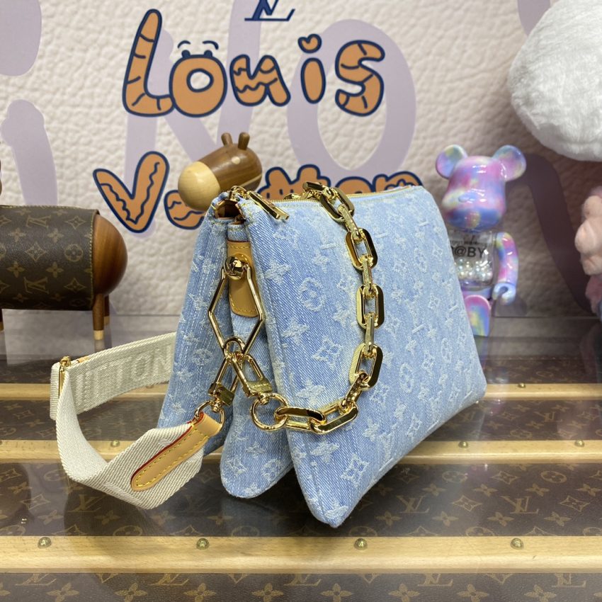 Replica Louis Vuitton Coussin Denim - ultra-realistic fake designer tote