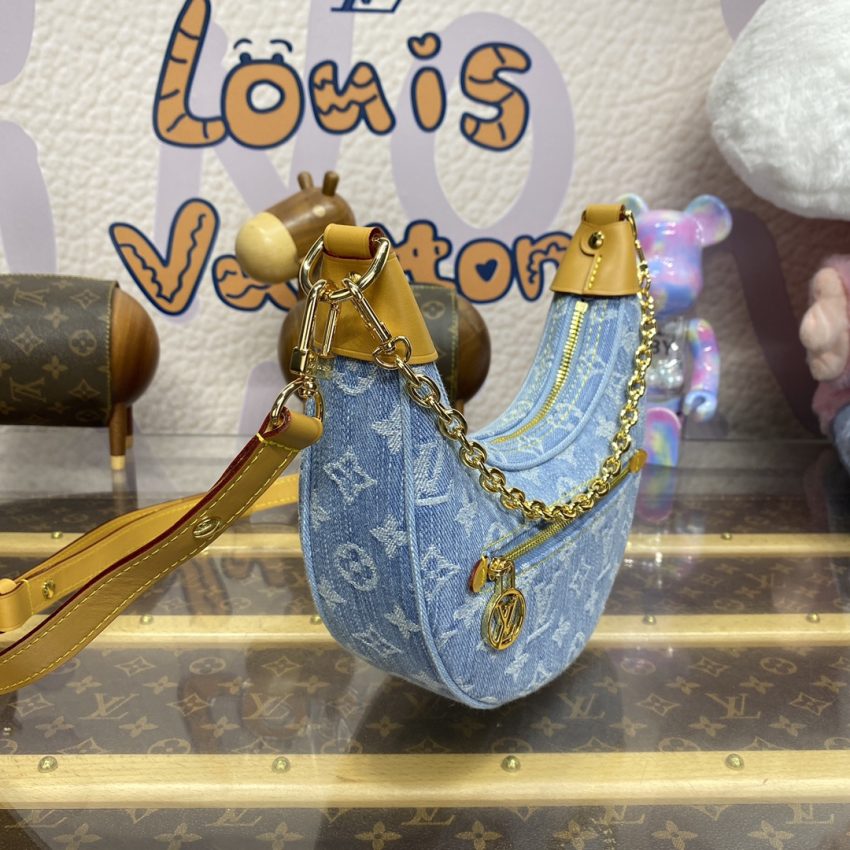 Replica Louis Vuitton Loop Denim - authentic-look luxury purse replica
