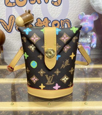 Replica Louis Vuitton Envelope Pouch Brown - best-selling designer handbag dupe