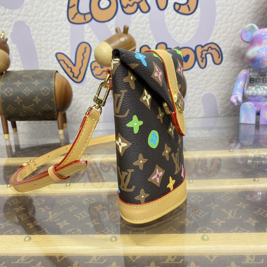 Replica Louis Vuitton Envelope Pouch Brown - authentic-look luxury purse replica