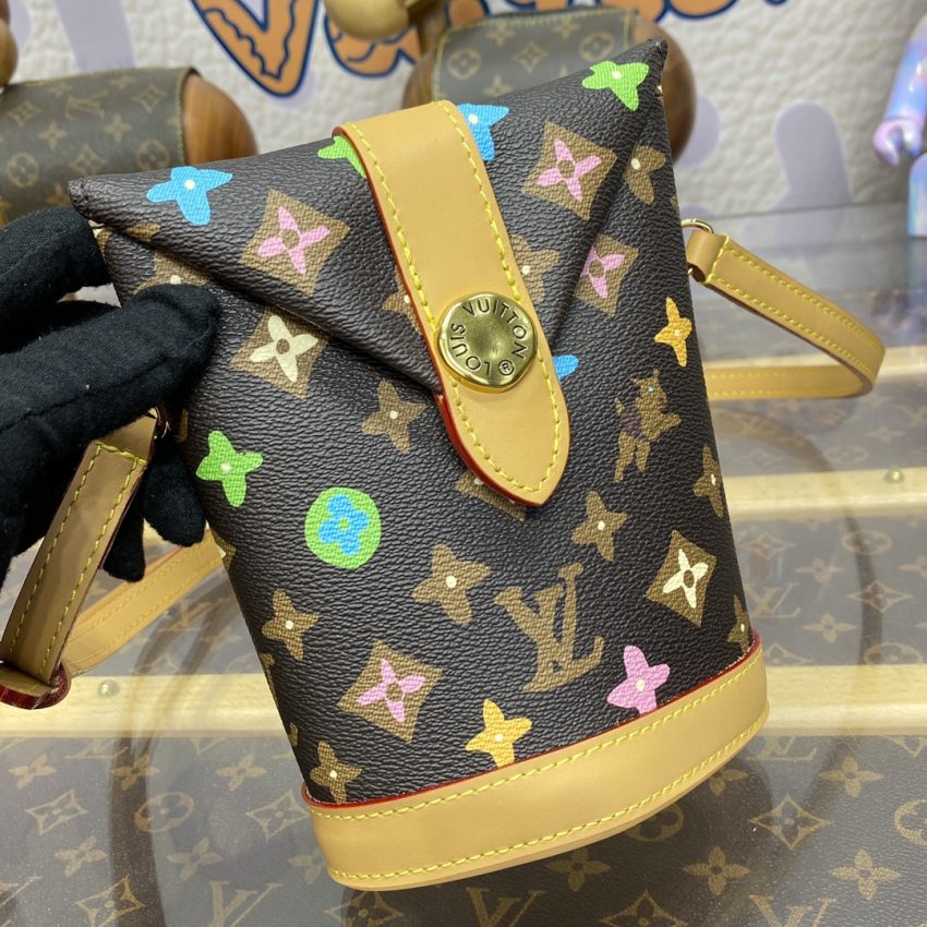 Replica Louis Vuitton Envelope Pouch Brown - high-quality designer bag clone