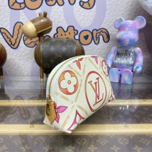 Replica Louis Vuitton Pochette Cosmétique Orange - high-quality designer bag clone