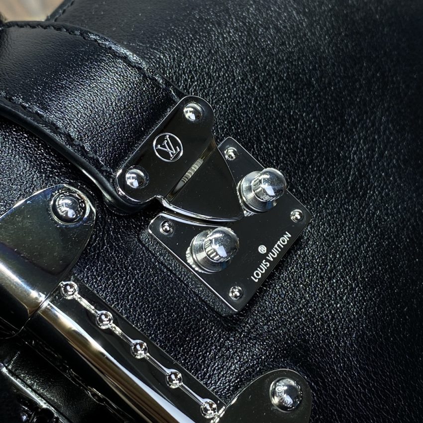 Replica Louis Vuitton Slim Trunk Black - authentic-look luxury purse replica