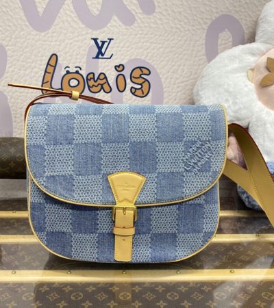 Replica Louis Vuitton Wearable Wallet Denim - elite superclone designer purse