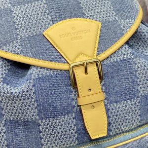 Replica Louis Vuitton Montsouris Denim - realistic designer-inspired fake bag