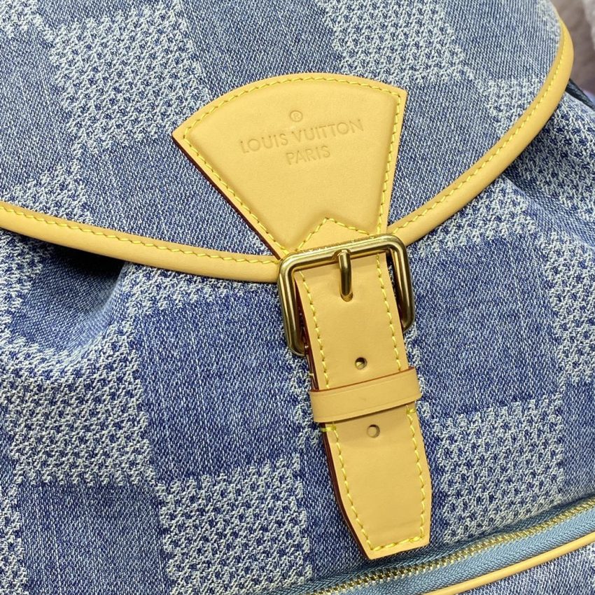 Replica Louis Vuitton Montsouris Denim - realistic designer-inspired fake bag