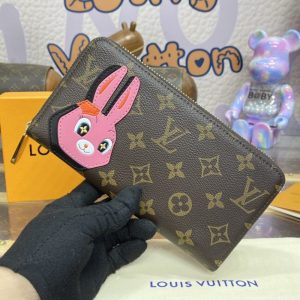 Replica Louis Vuitton Zippy Wallet Rabbit - top-rated replica designer bag