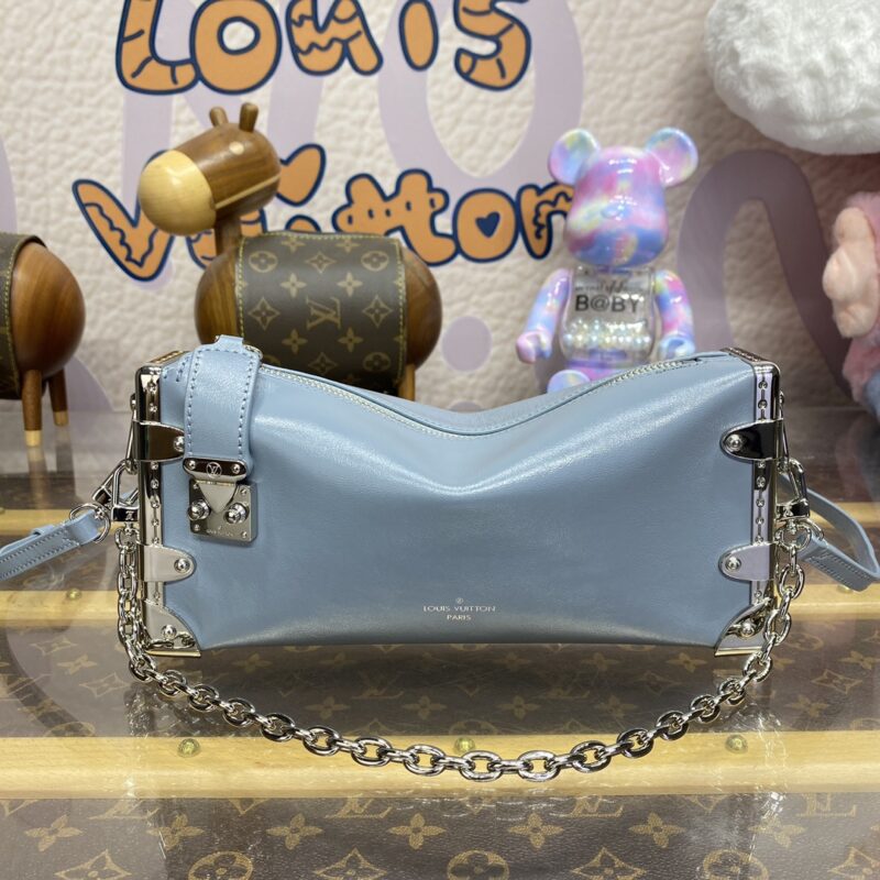 Replica Louis Vuitton Slim Trunk Blue - high-accuracy replica luxury purse