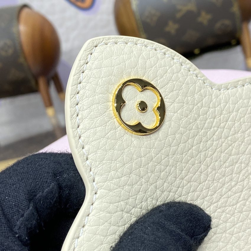 Replica Loius Vuitton Capucines Pink Beige - best quality luxury bag dupe