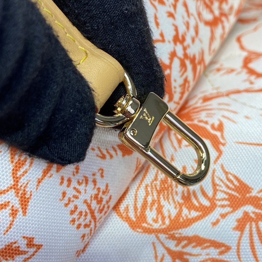 Replica Louis Vuitton Neverfull MM Orange - realistic designer-inspired fake bag