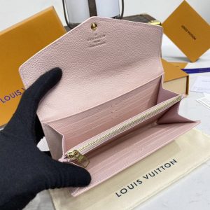 Replica Louis Vuitton Sarah Wallet Pink - best-selling designer handbag dupe