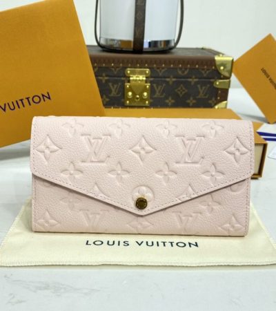 Replica Louis Vuitton Sarah Wallet Pink - near-authentic luxury replica handbag