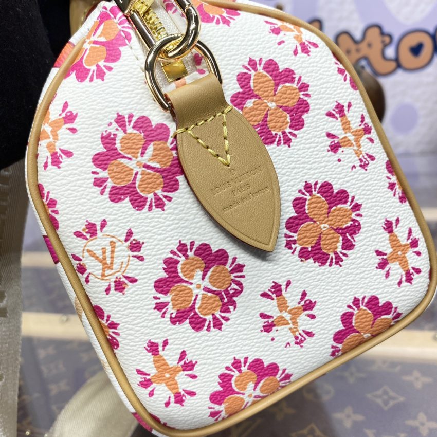 Replica Louis Vuitton Speedy Bandouliere 20 Orange - near-authentic luxury replica handbag