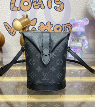Replica Louis Vuitton Envelope Pouch Black - high-quality designer bag clone