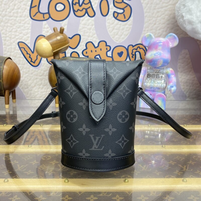 Replica Louis Vuitton Envelope Pouch Black - high-quality designer bag clone
