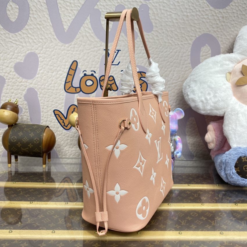 Replica Louis Vuitton Neverfull MM Apricote - elite superclone designer purse