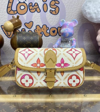 Replica Louis Vuitton Nano Diane Orange - premium-grade designer purse dupe