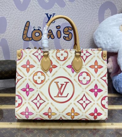 Replica LV OnTheGo Orange - authentic-look luxury purse replica