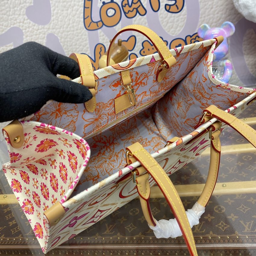 Replica LV OnTheGo Orange - realistic designer-inspired fake bag