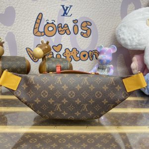 Replica Louis Vuitton Bumbag Rush-brown - premium 1:1 fake handbag model