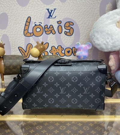 Replica Louis Vuitton Soul Trunk East West Black - premium-grade designer purse dupe