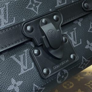 Replica Louis Vuitton Soul Trunk Cross-Body Black - high-end fake designer purse