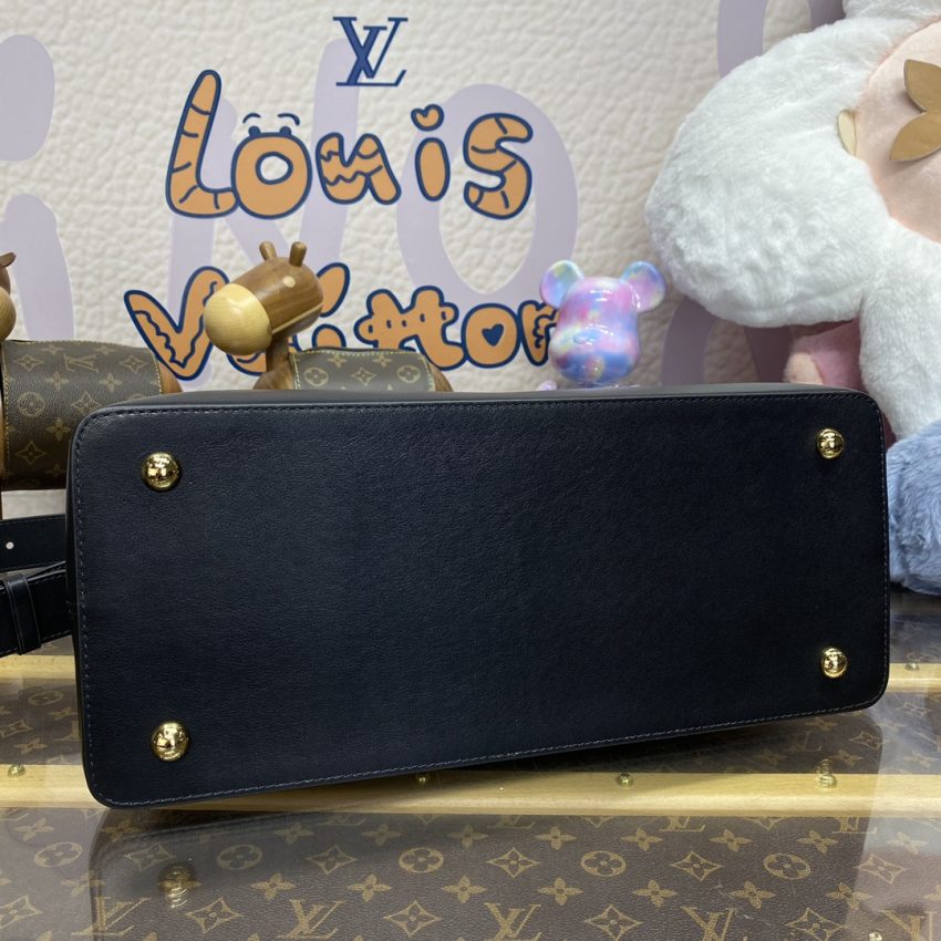 Replica Loius Vuitton Capucines Large Black Full - 1:1 designer replica handbag