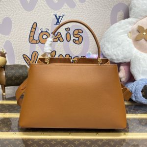 Replica Loius Vuitton Capucines Brown Large - high-quality designer bag clone