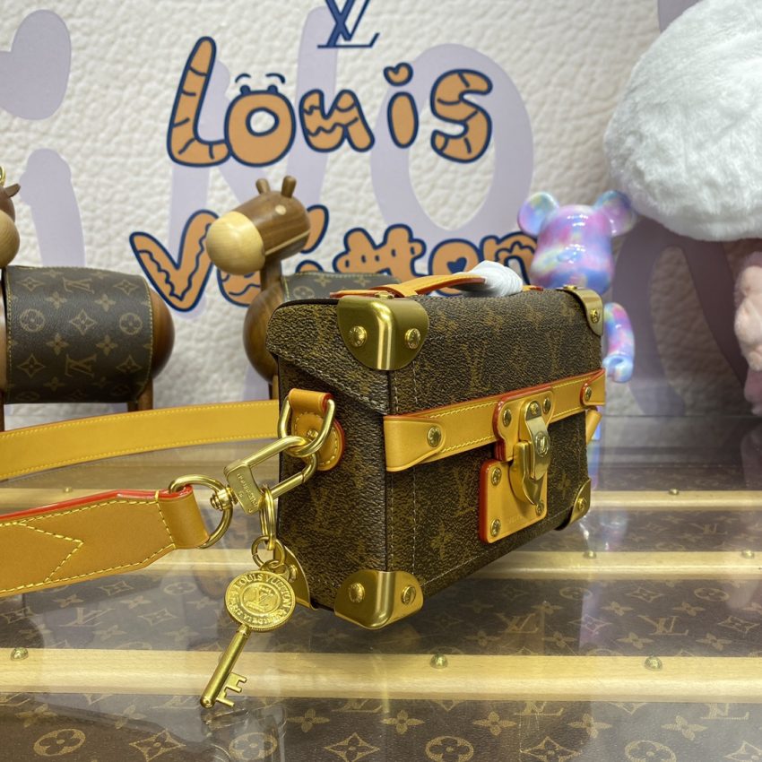 Replica Louis Vuitton Soul Trunk Cross-Body Brown - premium-grade designer purse dupe