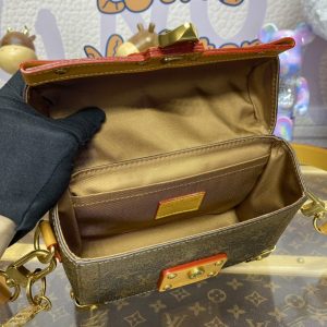 Replica Louis Vuitton Soul Trunk Cross-Body Brown - authentic-look luxury purse replica