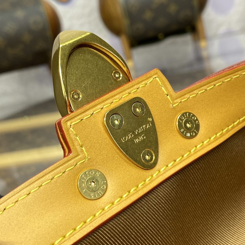 Replica Louis Vuitton Soul Trunk Cross-Body Brown - best quality luxury bag dupe