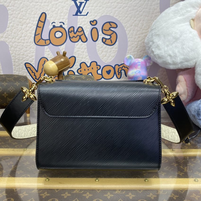 Replica Louis Vuitton Twist Black With Strap - premium-grade designer purse dupe