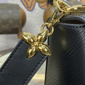 Replica Louis Vuitton Twist Black With Strap - top-tier luxury replica shoulder bag
