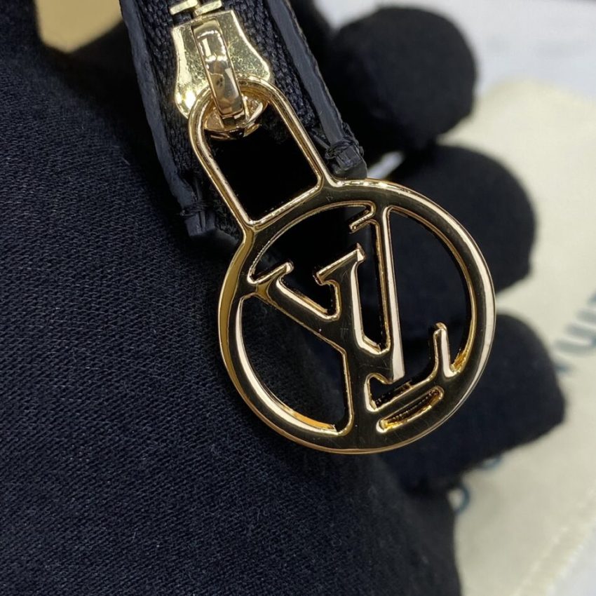 Replica Louis Vuitton Romy Card Holder Black - premium 1:1 fake handbag model